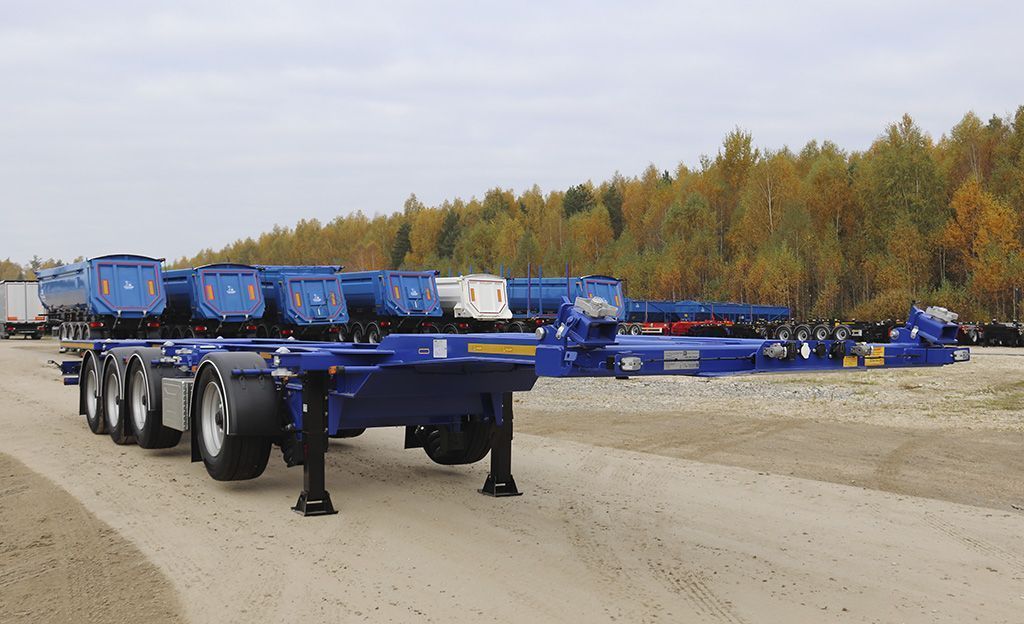 Полуприцеп-контейнеровоз К4-U ДОПОГ | GoodTruck