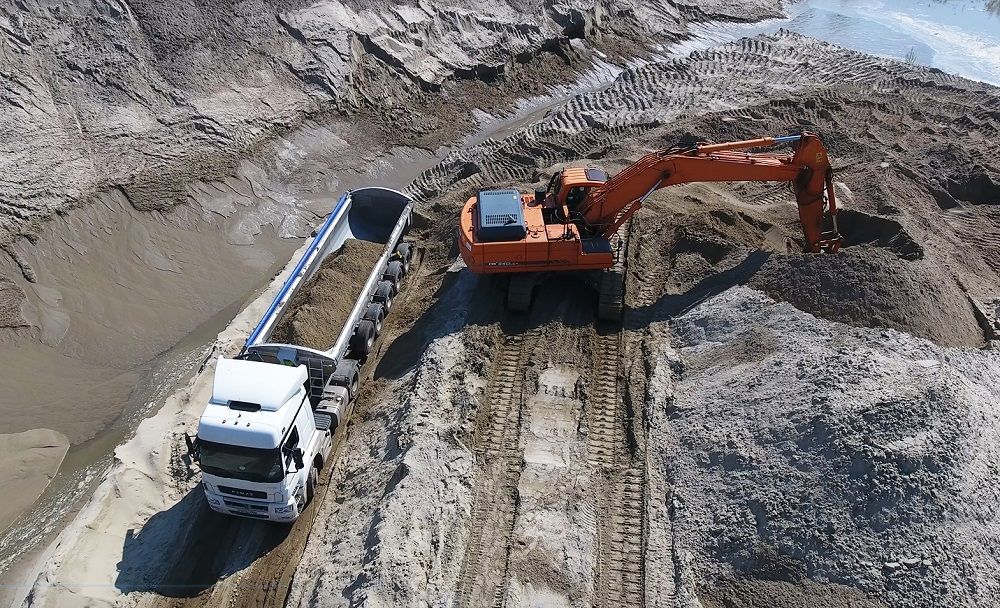 Полуприцеп с задней разгрузкой SL4-23/30A | GoodTruck